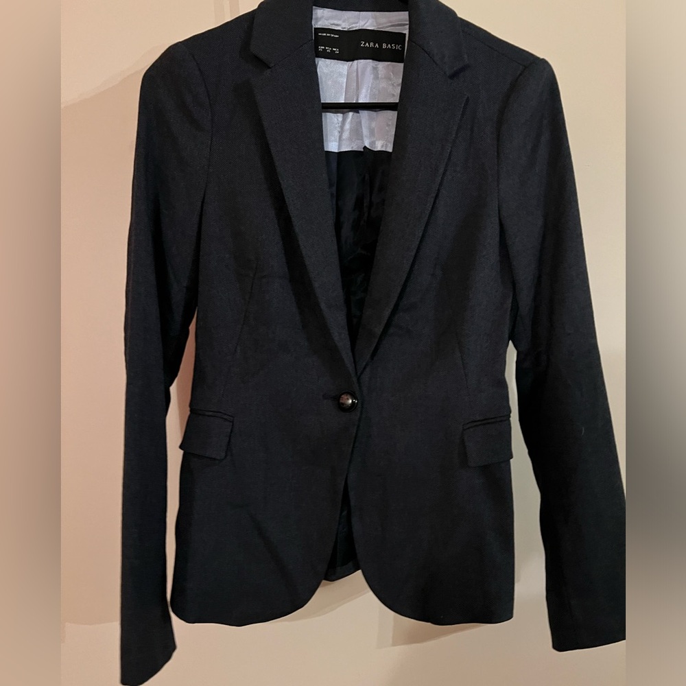 Zara Vintage Charcoal Women’s Blazer